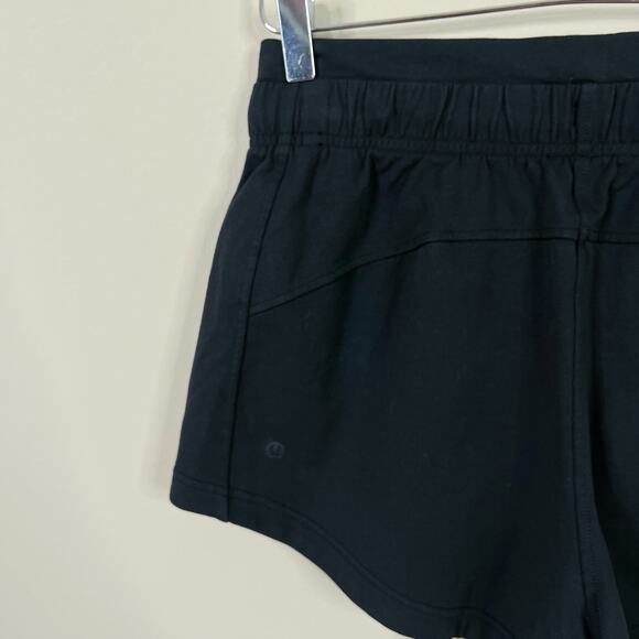 NEW Lululemon | Black Inner Glow High Rise Pockets 3in Workout Running Shorts 6 - Picture 8 of 10